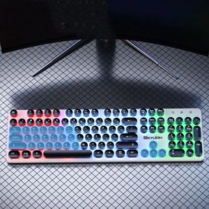 Wired 104-Key Multicolor Backlit Membrane Keyboard p3